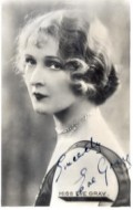 Actress Eve Gray, filmography.